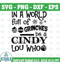 Drink Up Grinches It's Christmas Svg Cut File Grinch Christmas SVG Grinch Svg Grinch Face Christmas SVG Cricut Silhouett