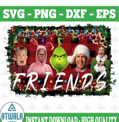 Christmas Movie Friends PNG, Christmas Movie Png, Sublimation Design, Digital Download, Sublimation, DTG Printing, Movie