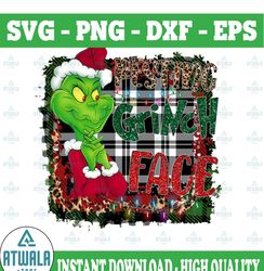 Resting Grinch Face, Peace Love Grinch Png, Grinch Png,Christmas Grinch,Grinch Christmas,Sublimation Design, Digital Dow