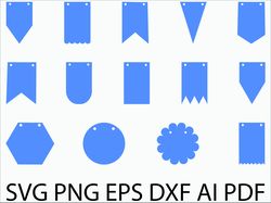 bunting banner flag svg, bunting banners svg, banners svg file, bunting banner clipart