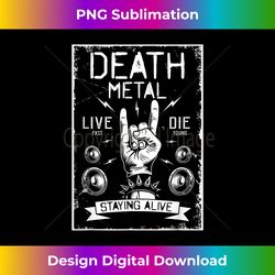 Death Metal Satanic Hand Rock Goth Concert - Artisanal Sublimation PNG File - Tailor-Made for Sublimation Craftsmanship