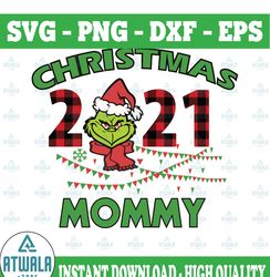 Christmas 2021 Mommy PNG, The Grinch, Christmas Mommy, Grinch Mommy, Christmas Gift, Sublimated Printing/INSTANT DOWNLOA