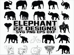 Elephant svg, elephants svg, wild life svg, africa animals svg
