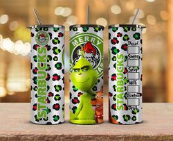 Christmas Tumbler Png,Grinch Png ,Merry Christmas Png,Merry Christmas Svg, Santa Grinch 08