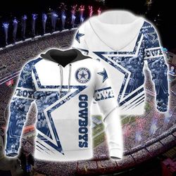 Dallas Cowboys Hoodie 3D Style2125 All Over Printed