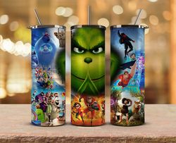 Christmas Tumbler Png,Grinch Png ,Merry Christmas Png,Merry Christmas Svg, Santa Grinch 50