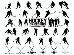 Hockey SVG, Hockey clipart, Cut FIle, Cricut