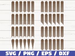 Long Fringe Earring SVG, Pendant svg, Fringe Earring Template, Laser Cut