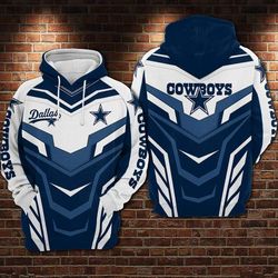 Dallas Cowboys Hoodie 3D Style2229 All Over Printed