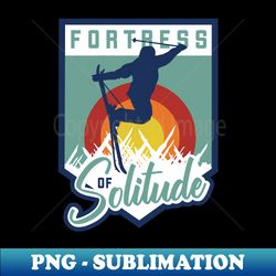 Fortress of Solitude - Unique Sublimation PNG Download - Instantly Transform Your Sublimation Projects