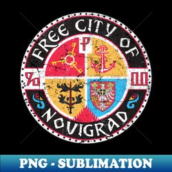 Free City of Novigrad - Unique Sublimation PNG Download - Instantly Transform Your Sublimation Projects