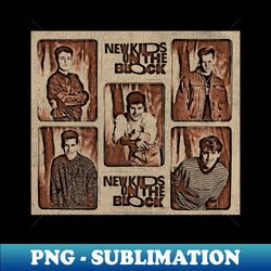 5 Boys - PNG Sublimation Digital Download - Fashionable and Fearless