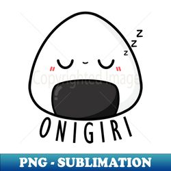 Sleepy Cartoon Onigiri Characters  Kawaii - Stylish Sublimation Digital Download - Perfect for Sublimation Art