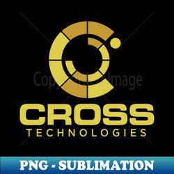 Cross Technologies - Decorative Sublimation PNG File - Bring Your Designs to Life