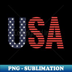american flag - decorative sublimation png file - stunning sublimation graphics