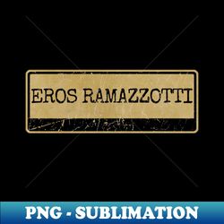 Aliska text black retro - eros ramazzotti - Stylish Sublimation Digital Download - Create with Confidence