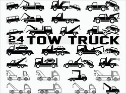 Tow Truck SVG Bundle, Tow Truck SVG, Tow Vehicle Svg, Tow Truck Clipart