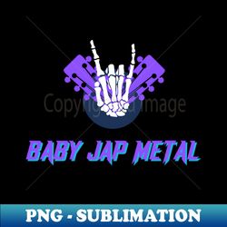 Baby Jap Metal - Premium PNG Sublimation File - Instantly Transform Your Sublimation Projects