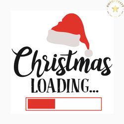christmas loading svg, christmas svg, xmas svg, merry christmas, christmas party, santa hat svg, christmas hat svg, merr