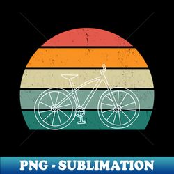 RETRO CYCLE - Instant Sublimation Digital Download - Create with Confidence