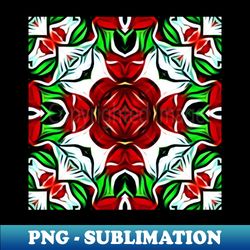 Red and Green Christmas Pattern Number 4 - Stylish Sublimation Digital Download - Bring Your Designs to Life