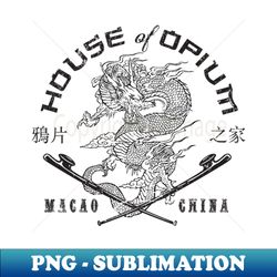 House of Opium - Creative Sublimation PNG Download - Capture Imagination with Every Detail