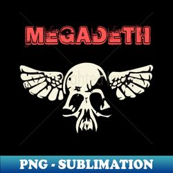 megadeth - Instant PNG Sublimation Download - Defying the Norms