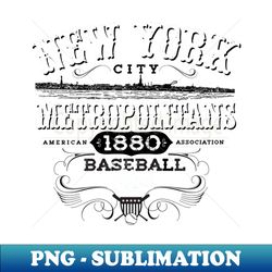 New York Metropolitans - Premium PNG Sublimation File - Bring Your Designs to Life