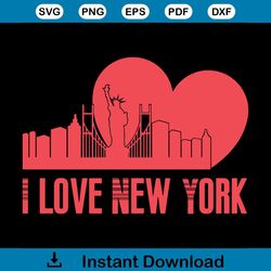I Love New York Svg, Trending Svg, I Love NY Svg, I Love New York Svg, NY Svg, New York Svg, New York City Svg, NYC Svg,