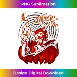 Satanic Panic Creepy Devil - Sleek Sublimation PNG Download - Lively and Captivating Visuals
