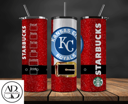 Kansas City Royals Png, Christmas Coffee MLB Tumbler Png, MLB Christmas Tumbler Png, MLB Baseball 64