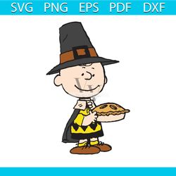 Vintage Thanksgiving Peanuts Cake SVG For Cricut Files
