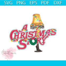 A Christmas Story Leg Lamp PNG Sublimation File