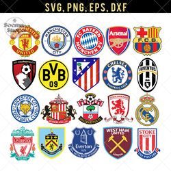 Europe Football Team SVG, Soccer, Sports SVG, Clipart, Compatible with Cricut and Cutting Machine
