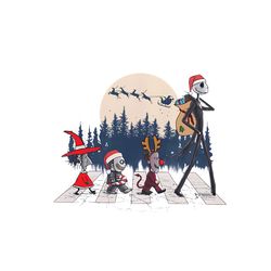 Nightmare Before Christmas Abbey Road PNG Download