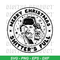 Merry Christmas Shitters Full SVG Graphic Design File