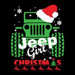 Jeep girl santa svg,png,xmas pdf christmas, Christmas, Christmas Svg file, Logo Christmas Svg, Instant download