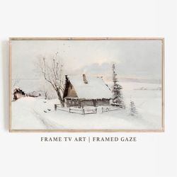 Frame TV Art Winter, Painting of Winter, Frame for TV, TV Art, The frame Tv Art.jpg