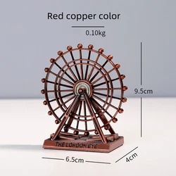 home decoration accessories, 1Pcs Cheap rotatable Ferris wheel, decorative object to display, kids room decor metal