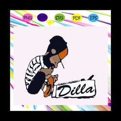 Dilla svg, dilla shirt, hiphop svg,trending svg For Silhouette, Files For Cricut, SVG, DXF, EPS, PNG Instant Download