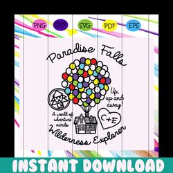 disney pixar up colorful balloon svg, colorful balloon, disneyland world, disney pixar, disney svg, pixar svg, trending