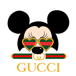 Gucci Mickey And Minnie SVG, Mickey minnie Gucci SVG, Logo Gucci SVG, Brand Logo Svg, Fashion Brand Svg, Cut file