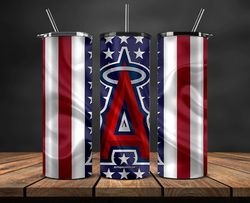 Los Angeles Angels Tumbler Wrap, Mlb Logo, MLB Baseball Logo Png, MLB, MLB Sports 81