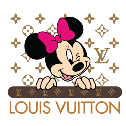 Mickey Minnie Louis Vuitton Svg, Louis Vuitton Logo Fashion Svg, LV Logo Svg, Fashion Svg, File Cut Digital Download
