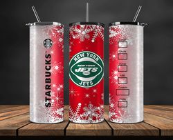 New York Jets Christmas Tumbler Png, NFL Merry Christmas Png, NFL, NFL Football Png 57