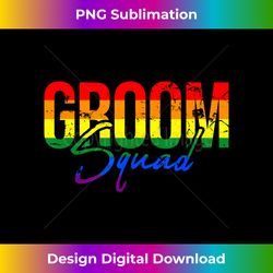 LGBT Wedding -Groom Squad Gay Weddi - Luxe Sublimation PNG Download - Access the Spectrum of Sublimation Artistry