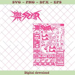 Stray Kids Rockstar New Album 2023 SVG Digital Cricut File