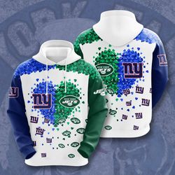 New York Giants Vs New York Jets Hoodie Unisex 3D All Over Print