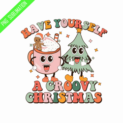 Have yourself retro christmas png