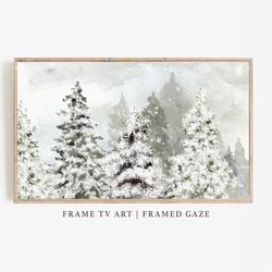 Frame TV Art Winter, Winter Painting, Art For TV, TV Art, Digital Download.jpg